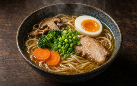 Japanese fish broth ramen
