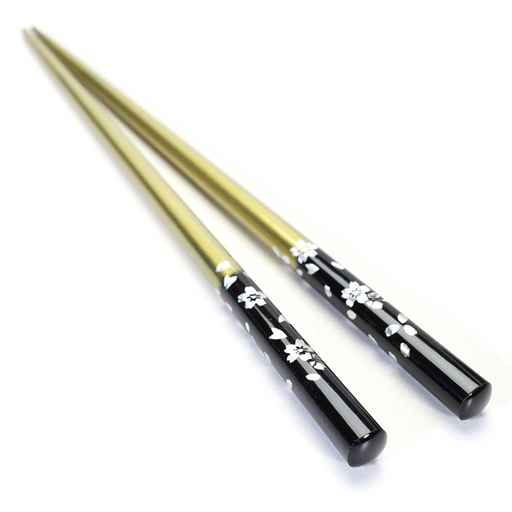 Sakura Glitter Yellow chopsticks photo 4