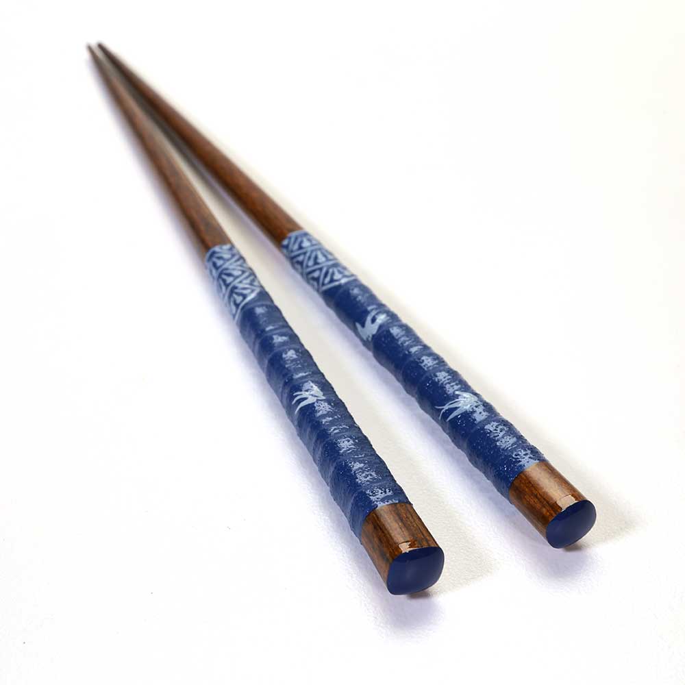 Tsubame Blue chopsticks photo 3