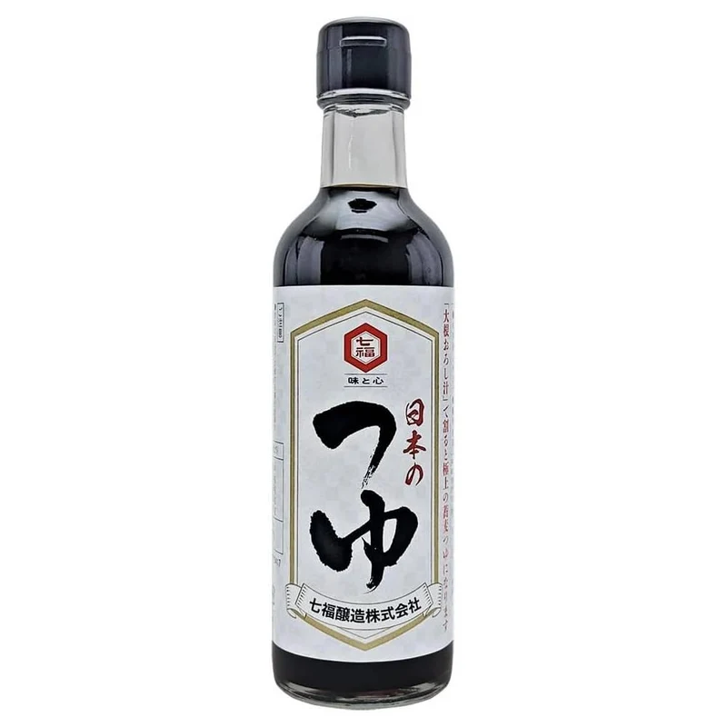 Japanese fish broth (tsuyu) bottle