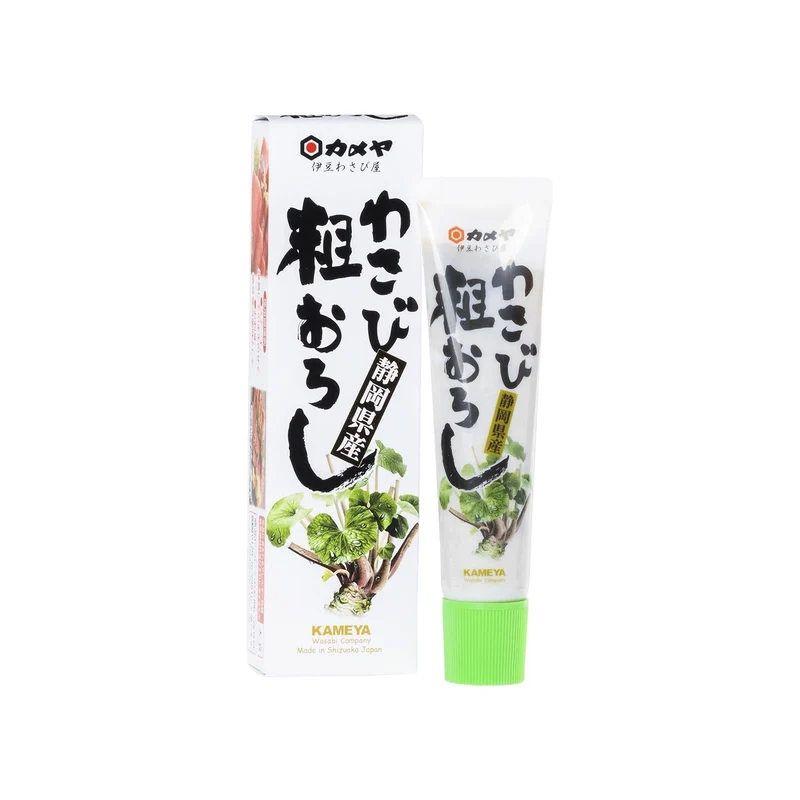 Kameya coarsely grated wasabi box and tube